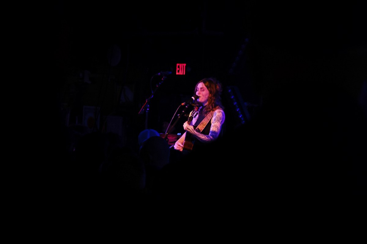 Emma Ruth Rundle performs a solo set Saturday, Oct. 17, at the Stone Pony in Asbury Park, New Jersey, supporting All Them Witches for the 21 Shows in 21 Days tour. (Michael Christen | @michaelmarco)