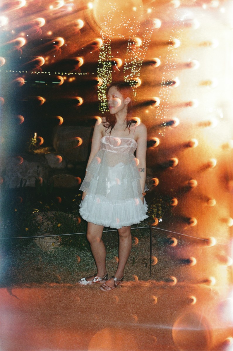 Grace Sydney Pham, the artist behind the neoclassical project Hexpartner at Leona Botanical Cafe & Bar in Austin, Texas, May 28, 2026.
